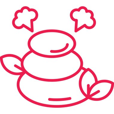 Çizgi film simgesinin vektör çizimi