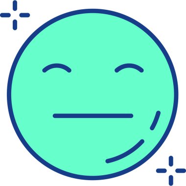 emoji. Web simgesi basit illüstrasyon