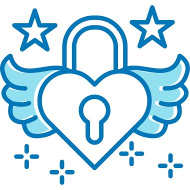 Kalp aşk simgesini dosya özeti biçiminde kilitle