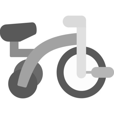 motosiklet simgesi, vektör illüstrasyonu