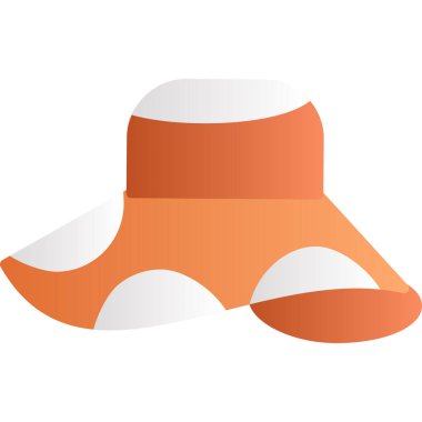 izole şapka ve kravat vektör tasarımı