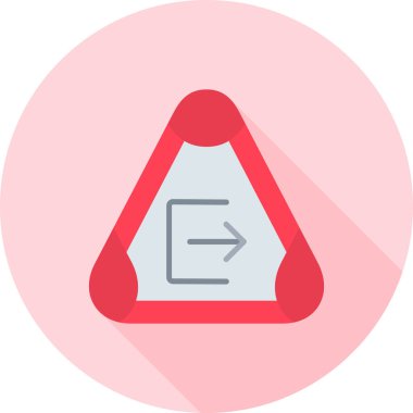 ok simgesi vektör illüstrasyonu