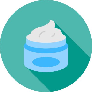 krem simge vektör çizim