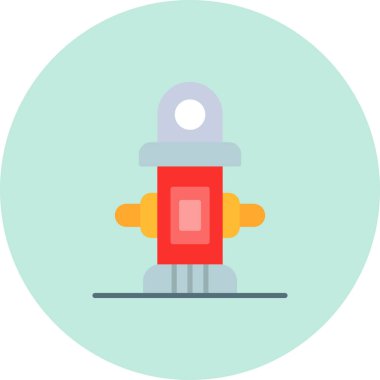 robot. Web simgesi basit illüstrasyon