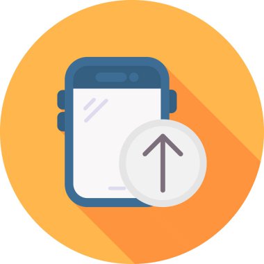 cep telefonu düz simgesi düz biçimli