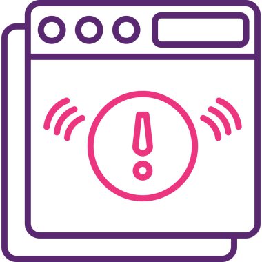 Çamaşır makinesi. Basit resimleme