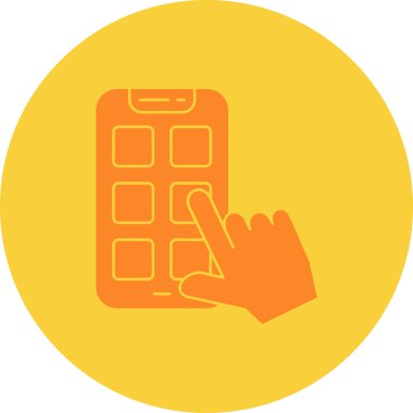 Cep telefonu. Basit tasarım