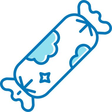 Bebek şişesi. Web basit illüstrasyonu