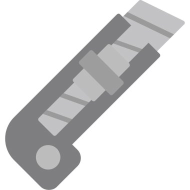 Bir vidanın beyaz arkaplanının vektör çizimi