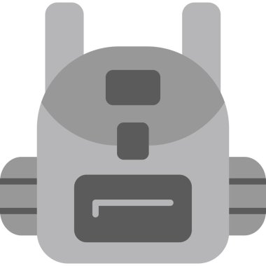 Elektrik fişi vektör satırı simgesi