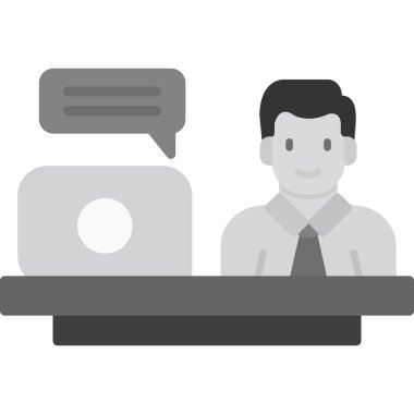 çağrı merkezi vektör simgesi