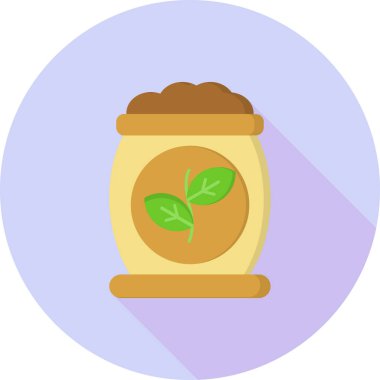 Kavanoz. Web simgesi basit illüstrasyon