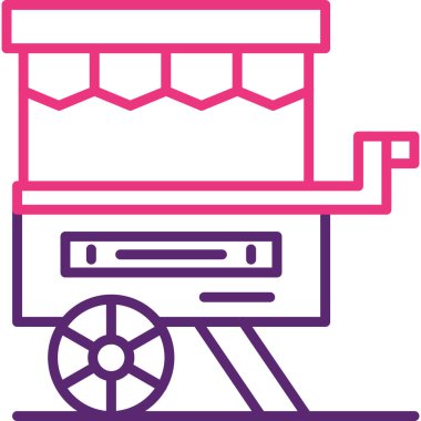 araba yıkama web simgesi, basit vektör illüstrasyonu