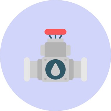 Benzin deposu. Basit simge