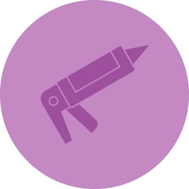 Roket. Web simgesi basit illüstrasyon