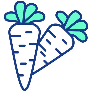 sebze yemeği. Basit resimleme