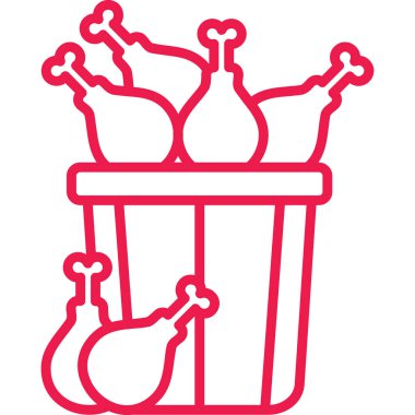 Çizgi film simgesinin vektör çizimi