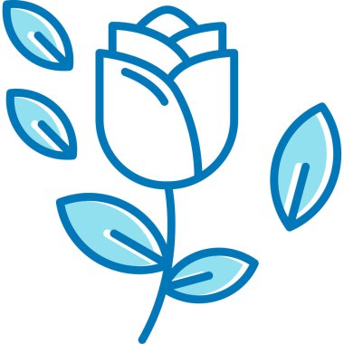 gül çiçeği süsleme simgesi