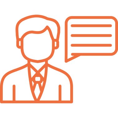 iş simgesi vektör illüstrasyonu