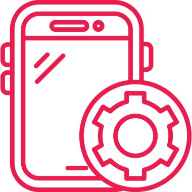 cep telefonu vektör simgesi