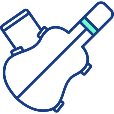 Pipo içmek. Web simgesi basit tasarım