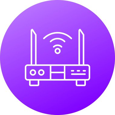 wifi simgesi vektör illüstrasyonu