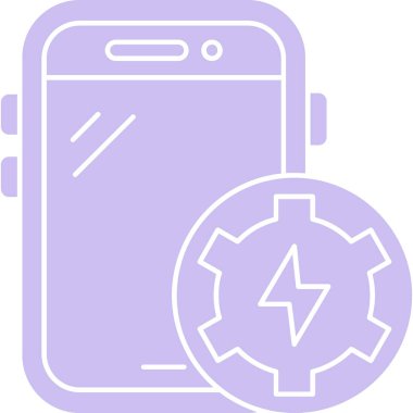 - Telefon. Web simgesi basit illüstrasyon