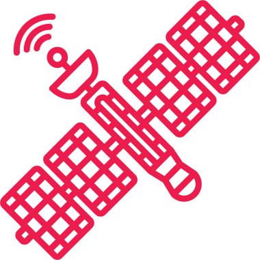 İnsansız hava aracı teknolojisi simgesi ana hat biçiminde