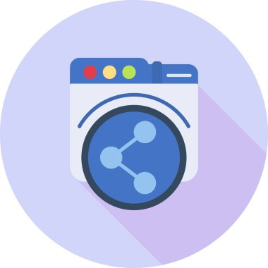 Çamaşır makinesi. Basit tasarım