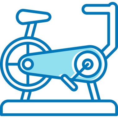 spor salonu ve fitness simgesi, vektör illüstrasyonu