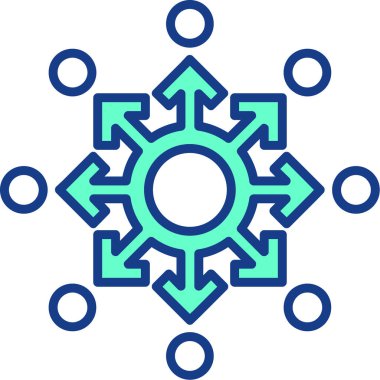 Teçhizat Web simgesi basit illüstrasyon