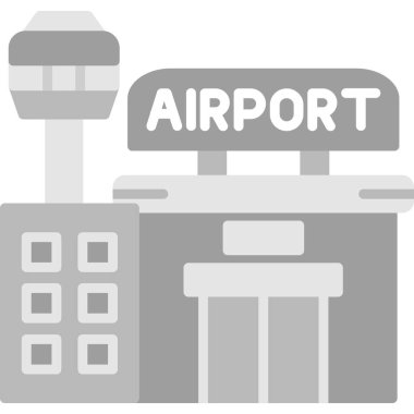 Havaalanı binası simgesi