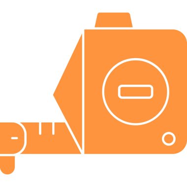 Kamera. Web simgesi basit illüstrasyon