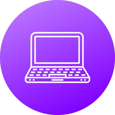 Bilgisayar. Web simgesi basit illüstrasyon