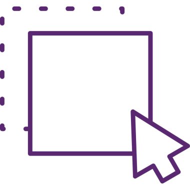 boş reklam panosu vektör çizgisi simgesi, vektör