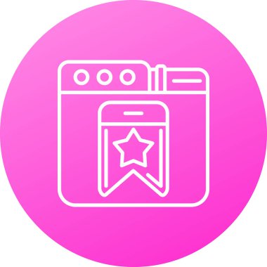 Eşsiz Vektör Kabartma Simgesi