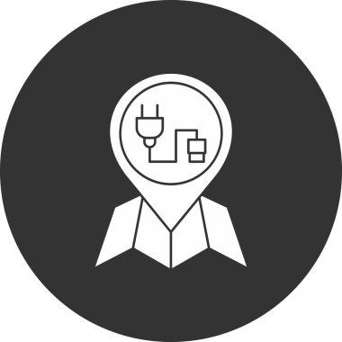 Şarap simgesinin vektör illüstrasyonu