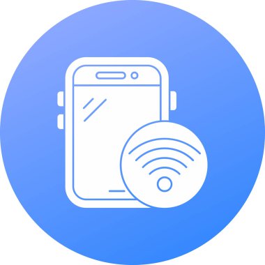 hareket eden telefon vektör çizim