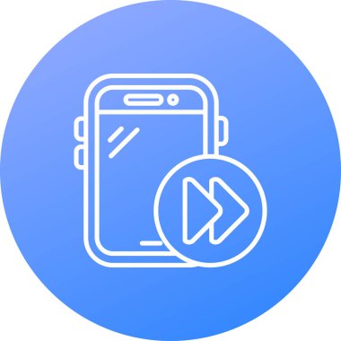 vektör cep telefon simgesi