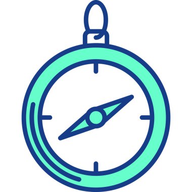 Pusula. Web simgesi vektör illüstrasyonu