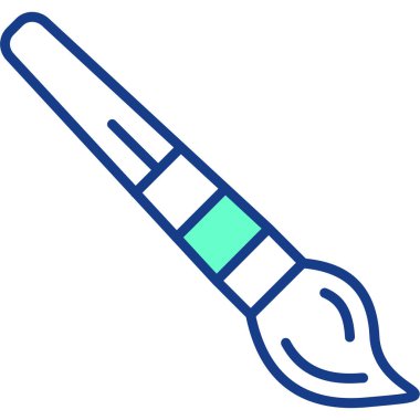 Kürek. Web simgesi basit illüstrasyon