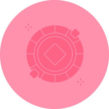 pusula simgesi, vektör illüstrasyonu