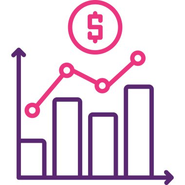 İş simgesinin vektör illüstrasyonu