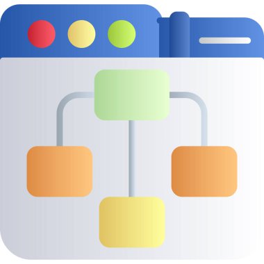 seo modern simgesinin vektör illüstrasyonu