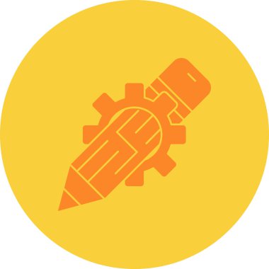 Modern b 'nin vektör illüstrasyonu vites simgesinden yoksun