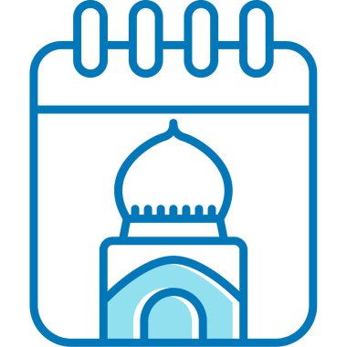 ramadan ikon vektör illüstrasyonu