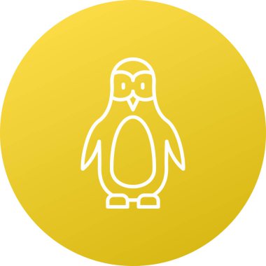 Yuvarlak daireli penguen