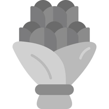 brokoli sebze ikonu, vektör illüstrasyonu