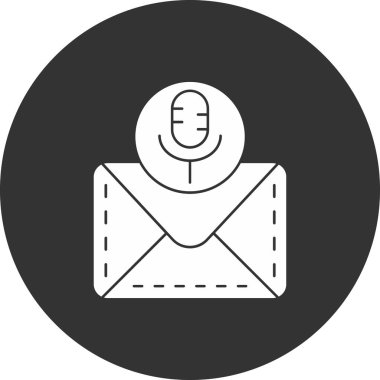 E- posta simgesi vektör illüstrasyonu