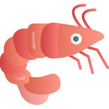 Istakoz simgesi, çizgi film tarzı